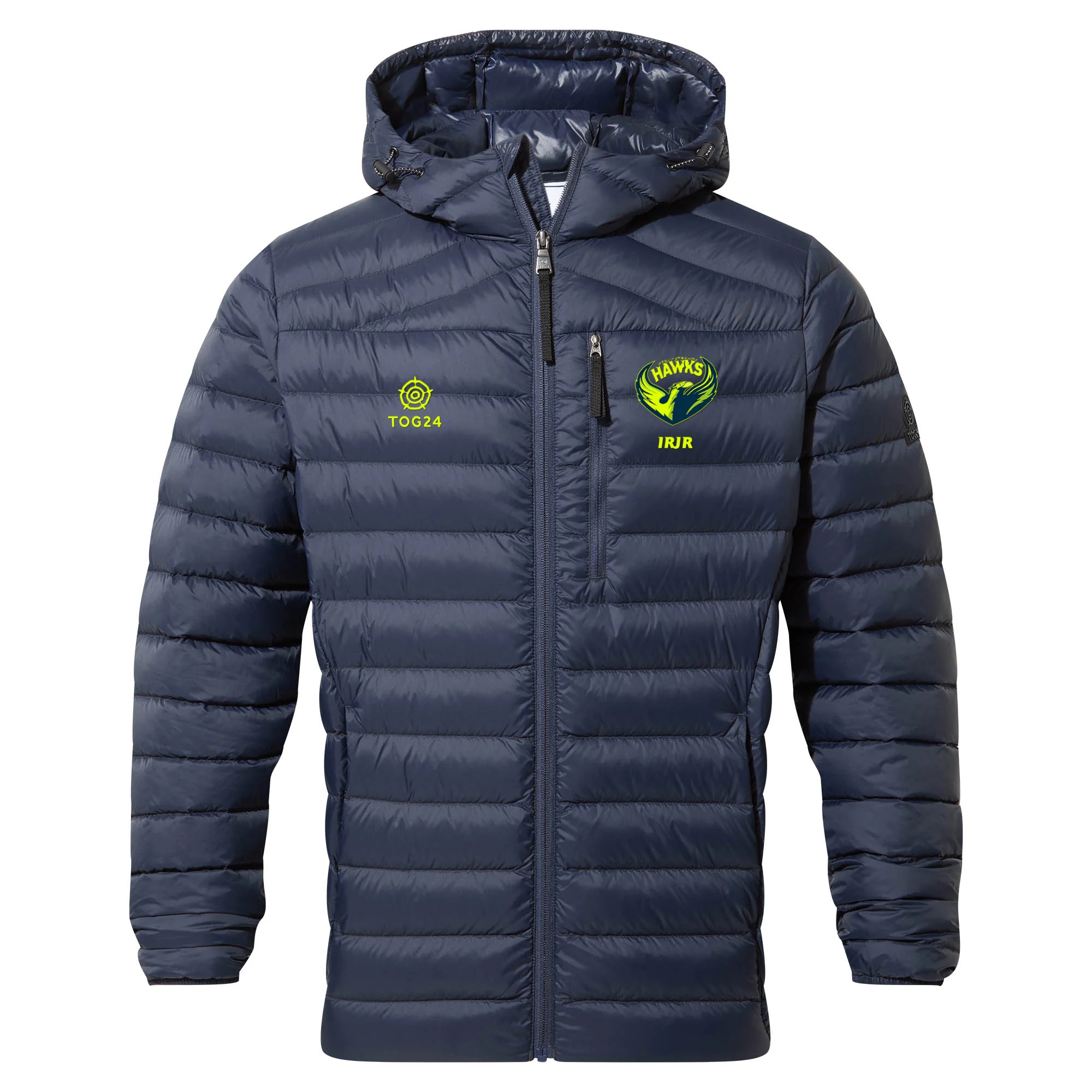 West Yorkshire Hawks Mens - North Hooded Jacket Dark Indigo