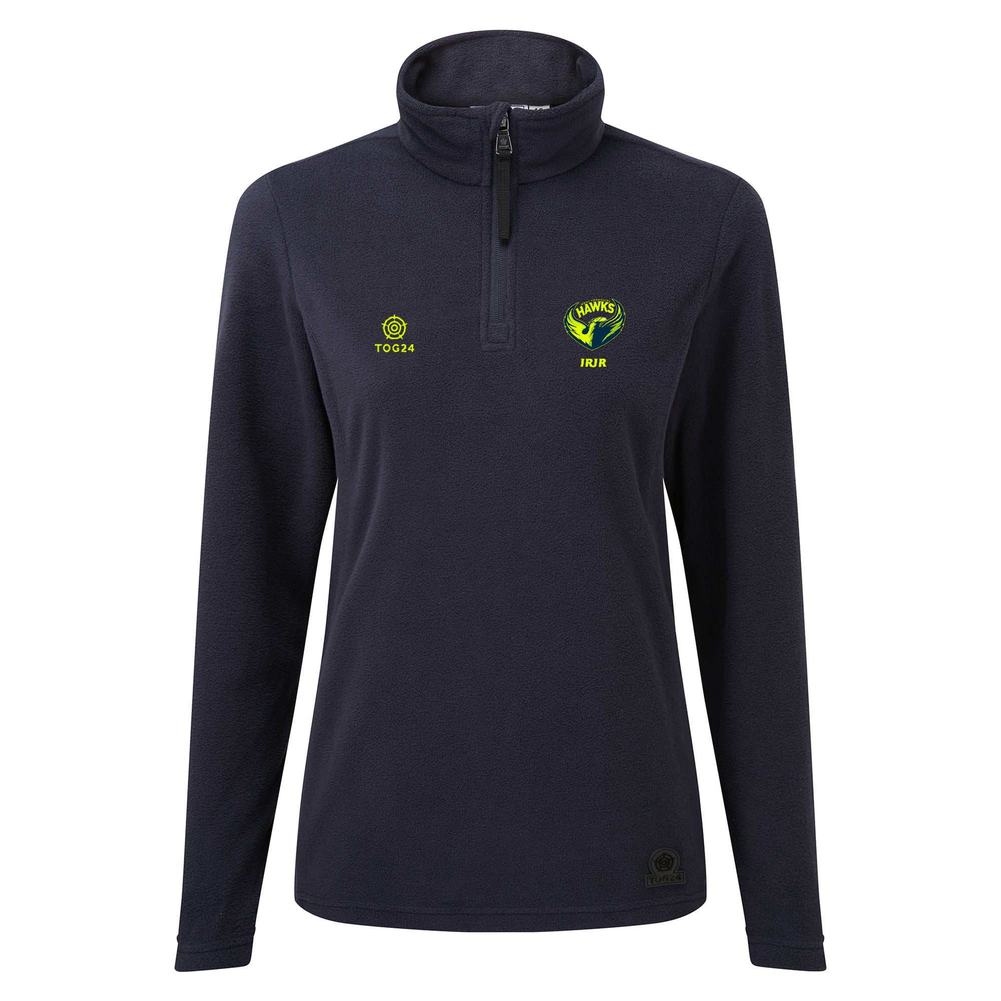 West Yorkshire Hawks Womens - Treeton Fleece Zipneck Navy