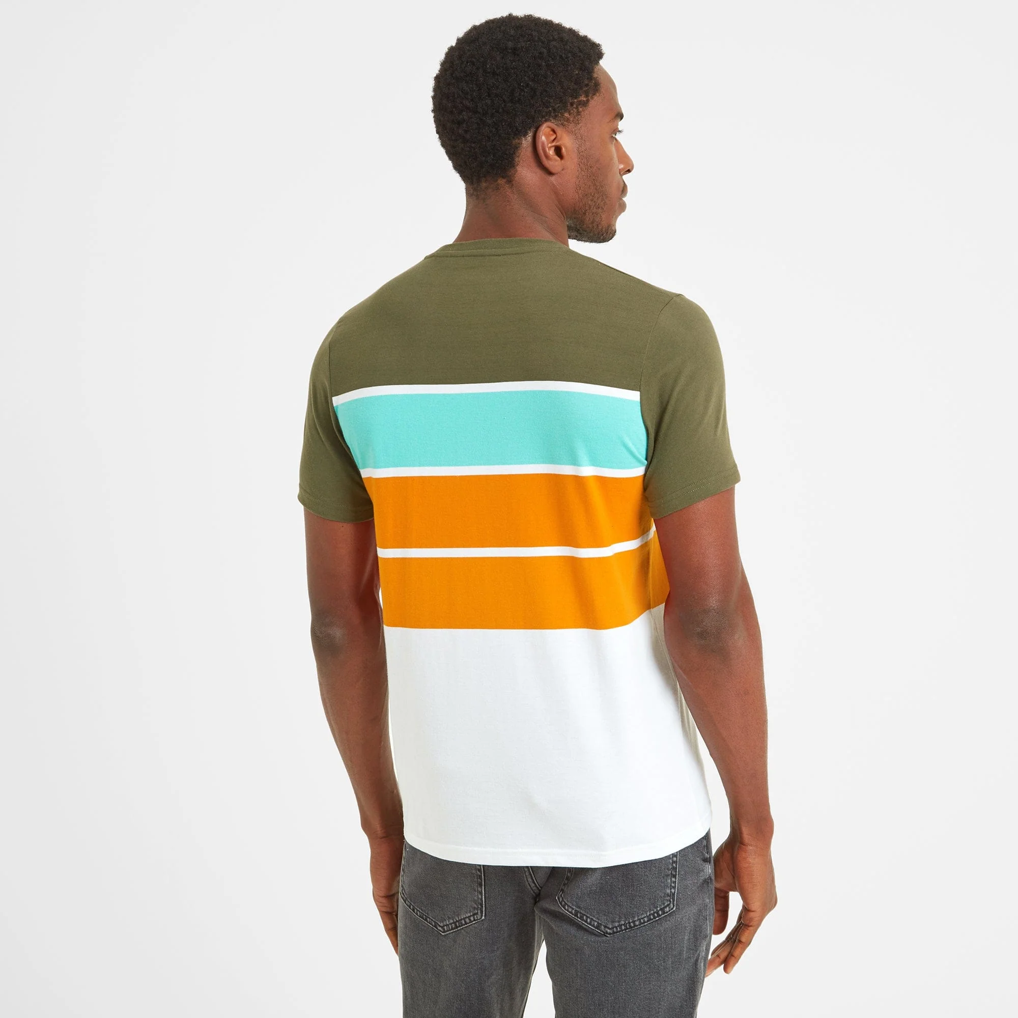 Whitwick Mens T-Shirt - Khaki - Image 4